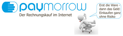 Paymorrow - Rechnungskauf im Internet
