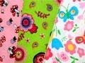 Patchworkstoffe mit Kindermotive